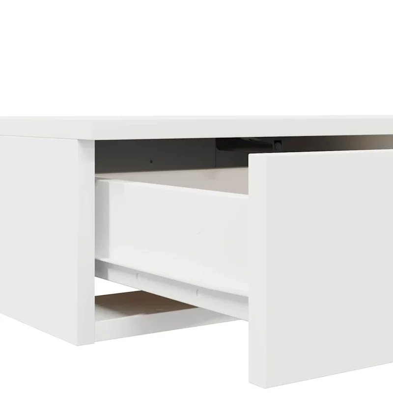 Bed Drawers White 180 x 36.5 x 16.5 cm Engineered Wood