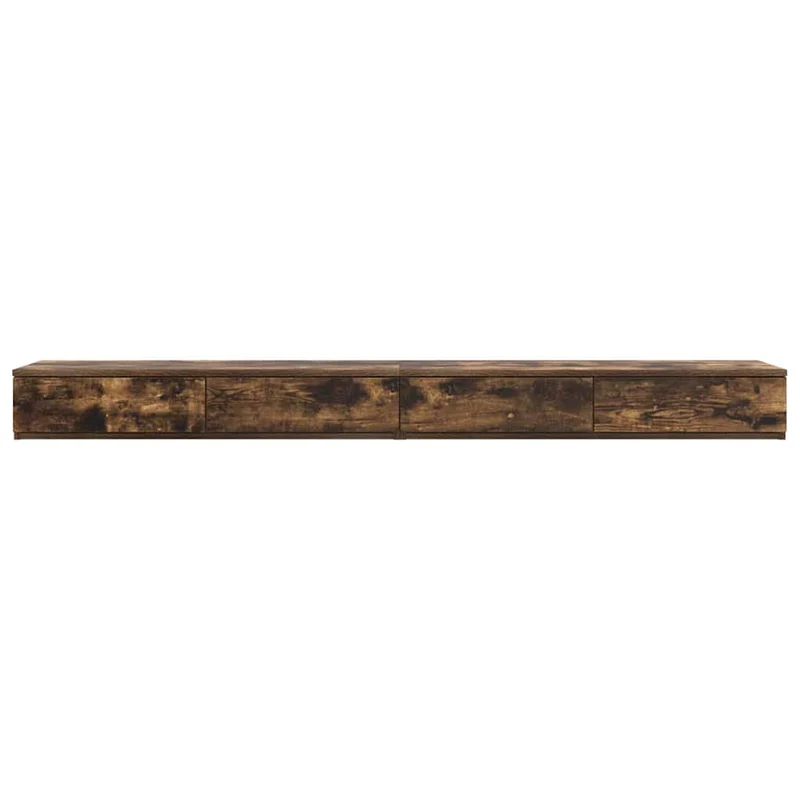 Bed Drawers Smoked Oak 180 x 36.5 x 16.5 cm Engineered Wood