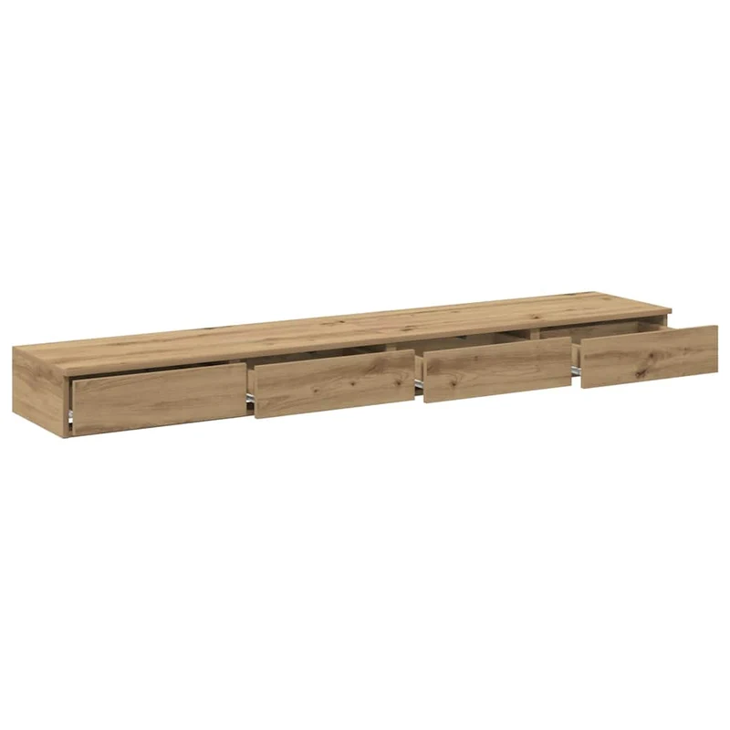 Bed Drawers Artisan Oak 180 x 36.5 x 16.5 cm Engineered Wood