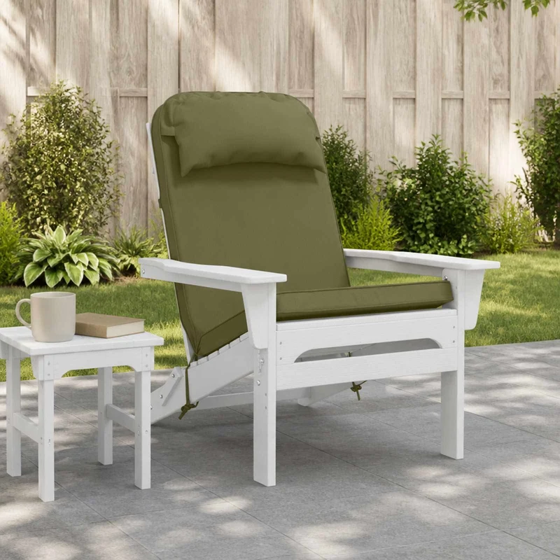 Adirondack Chair Cushion 100% Polyester Olive Green