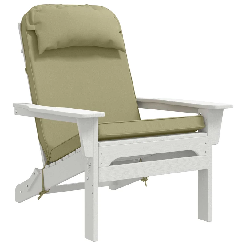 Adirondack Chair Cushion 100% Polyester Light Green