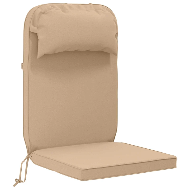 Adirondack Chair Cushion 100% Polyester Sand 124 x 55 x 5 cm