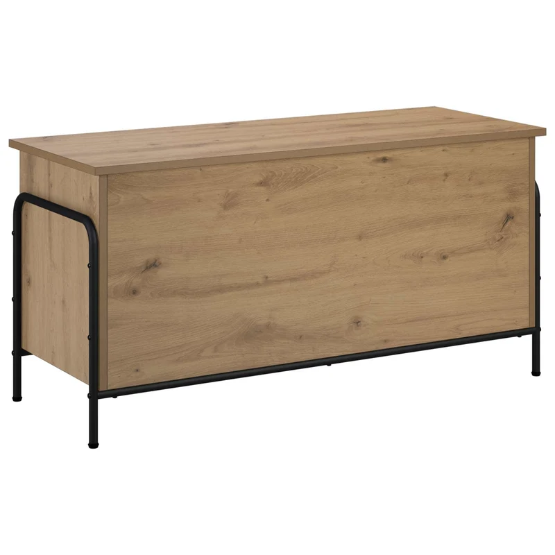 Storage Box Artisan Oak 100 x 40 x 49.5 cm Engineered Wood