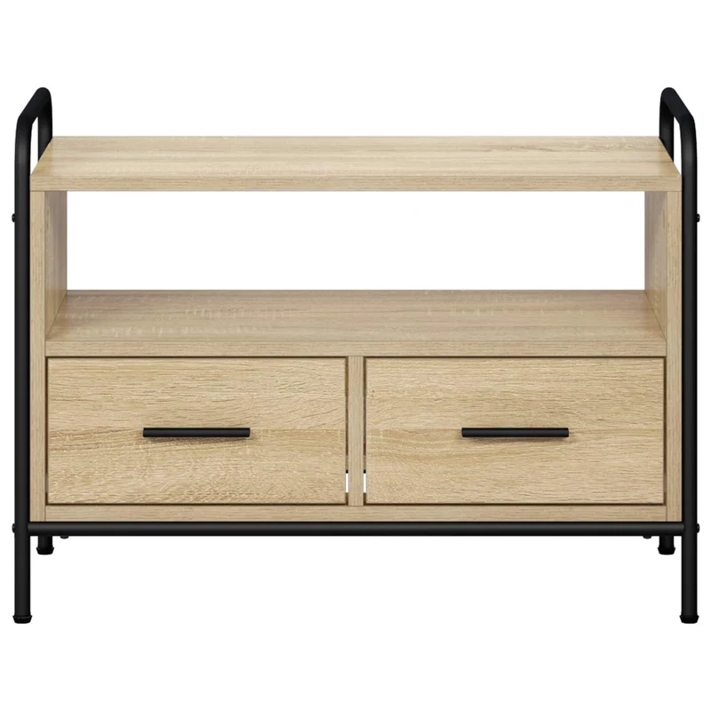 TV Cabinet 67.5 x 33 x 50 cm Sonoma Oak Engineered Wood