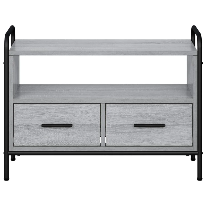 TV Cabinet 67.5 x 33 x 50 cm Grey Sonoma Engineered Wood