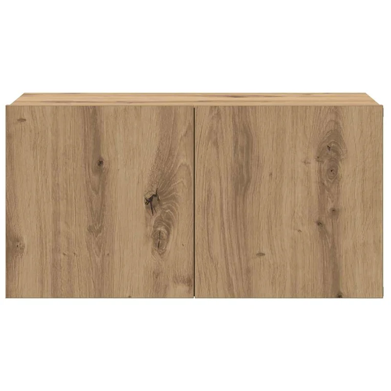 TV Cabinet Set 3 pcs Brown Engineered Wood