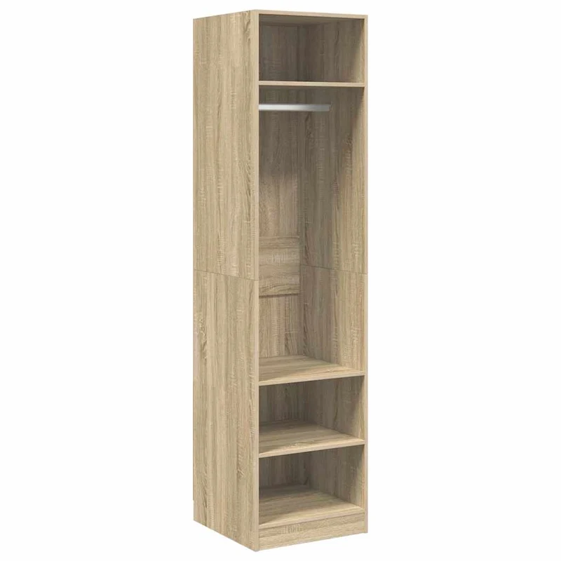 Wardrobe Sonoma Oak 50x50x200 cm Engineered Wood