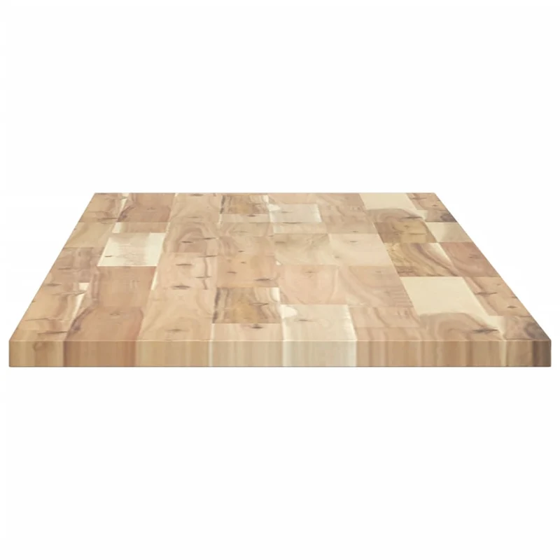 Table Top 120x40x2 cm Rectangular Solid Wood Acacia