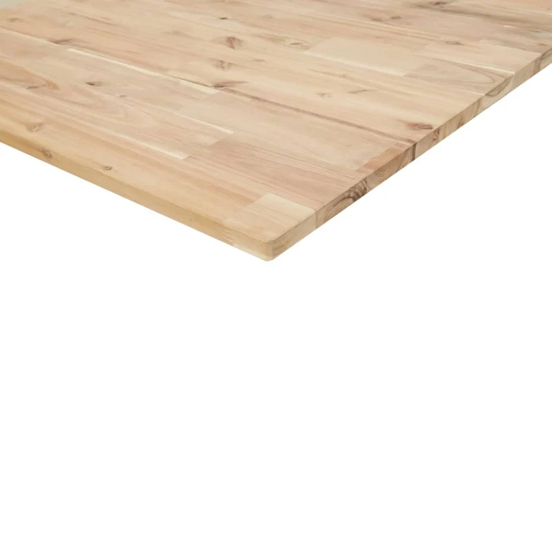 Table Top 120x40x2 cm Rectangular Solid Wood Acacia