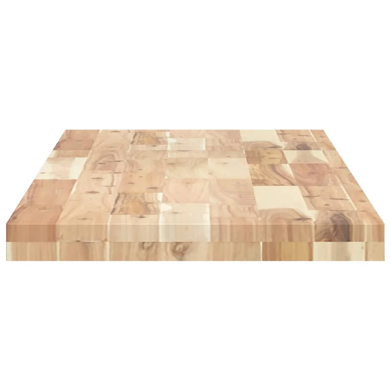 Table Top 120x40x4 cm Rectangular Solid Wood Acacia