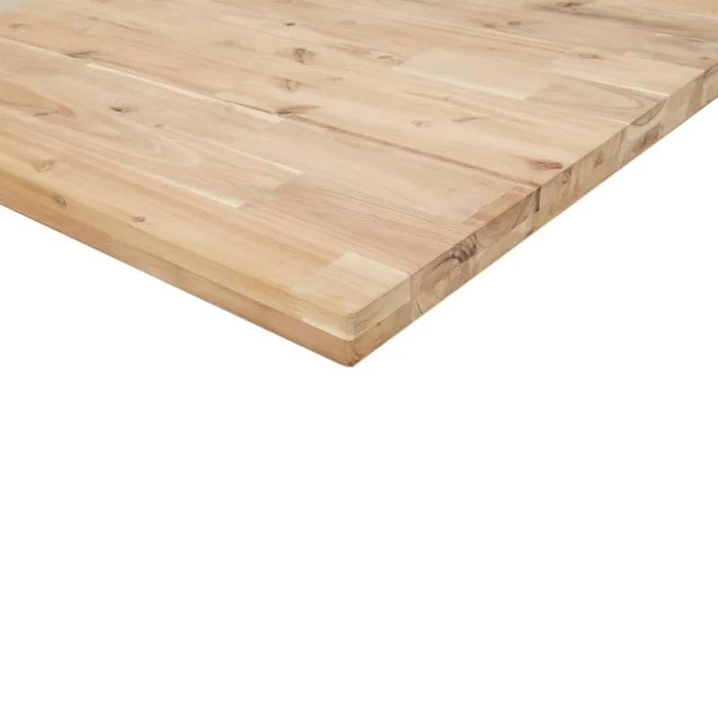 Table Top 120x40x4 cm Rectangular Solid Wood Acacia