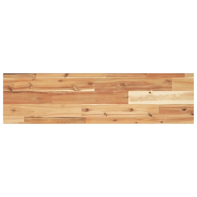 Table Top Rectangular 80x20x2 cm Solid Wood Acacia
