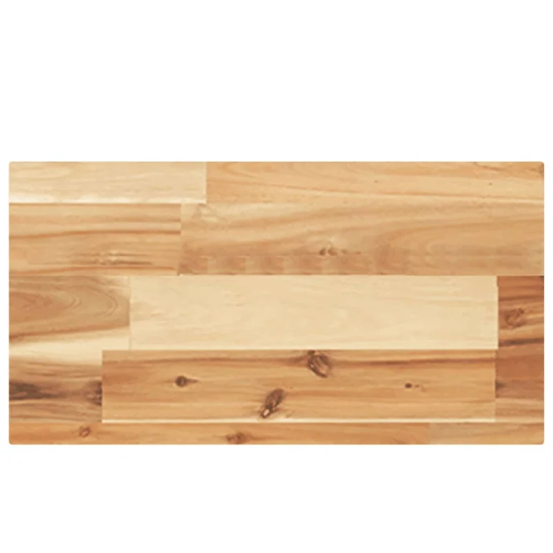 Table Top 40x20x4 cm Rectangular Solid Wood Acacia