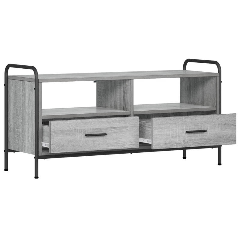 TV Cabinet 99.5 x 33 x 50 cm Grey Sonoma Engineered Wood