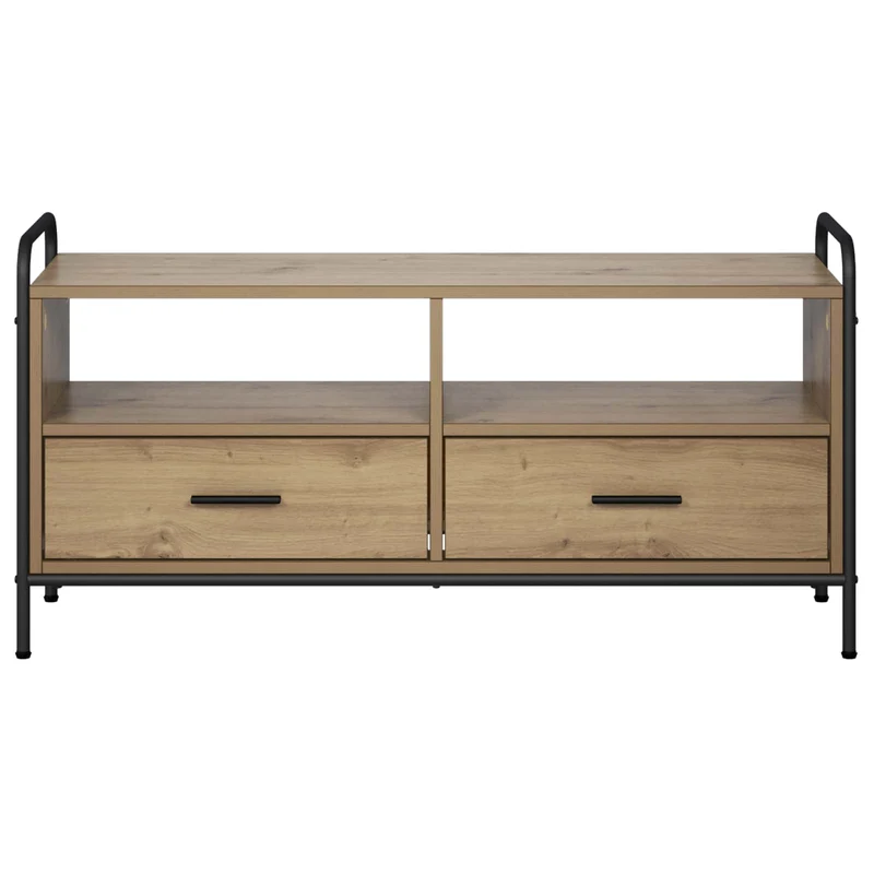 TV Cabinet 99.5 x 33 x 50 cm Artisan Oak Engineered Wood