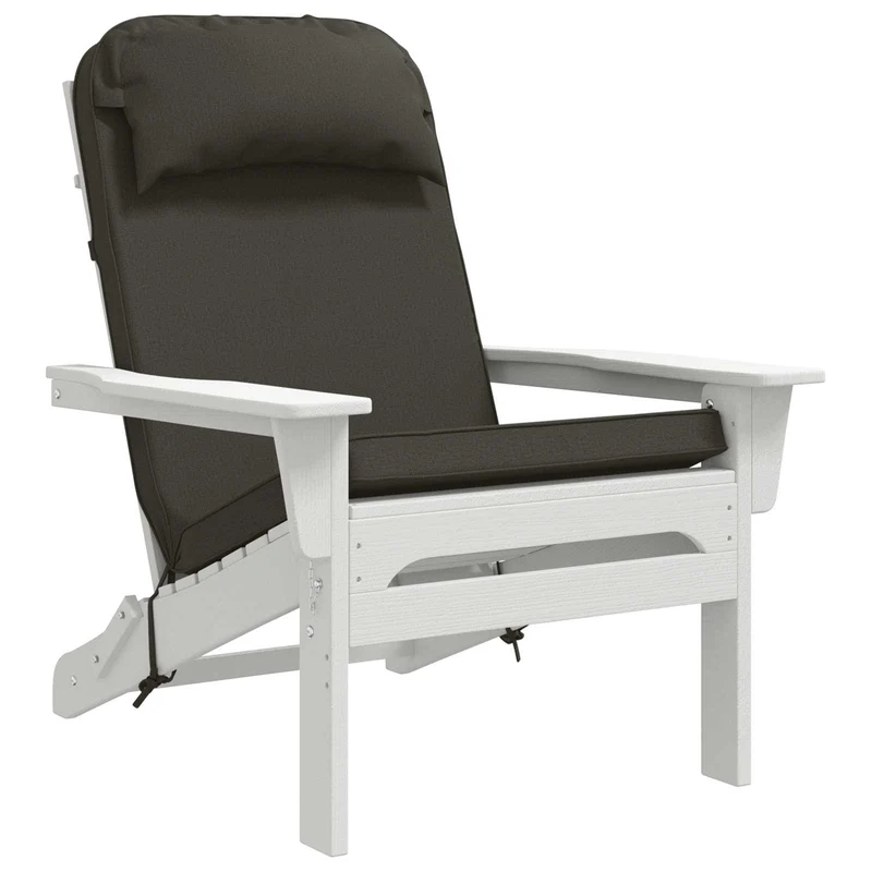 Adirondack Chair Cushion 100% Polyester Anthracite