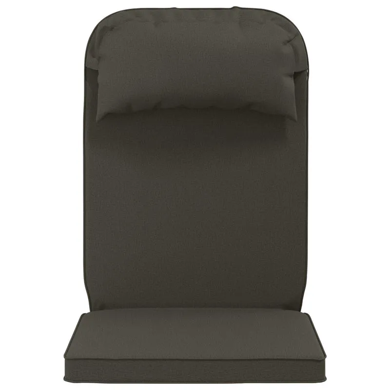 Adirondack Chair Cushion 100% Polyester Anthracite