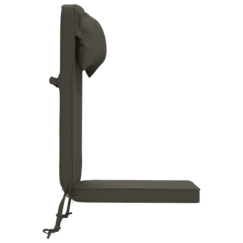 Adirondack Chair Cushion 100% Polyester Anthracite