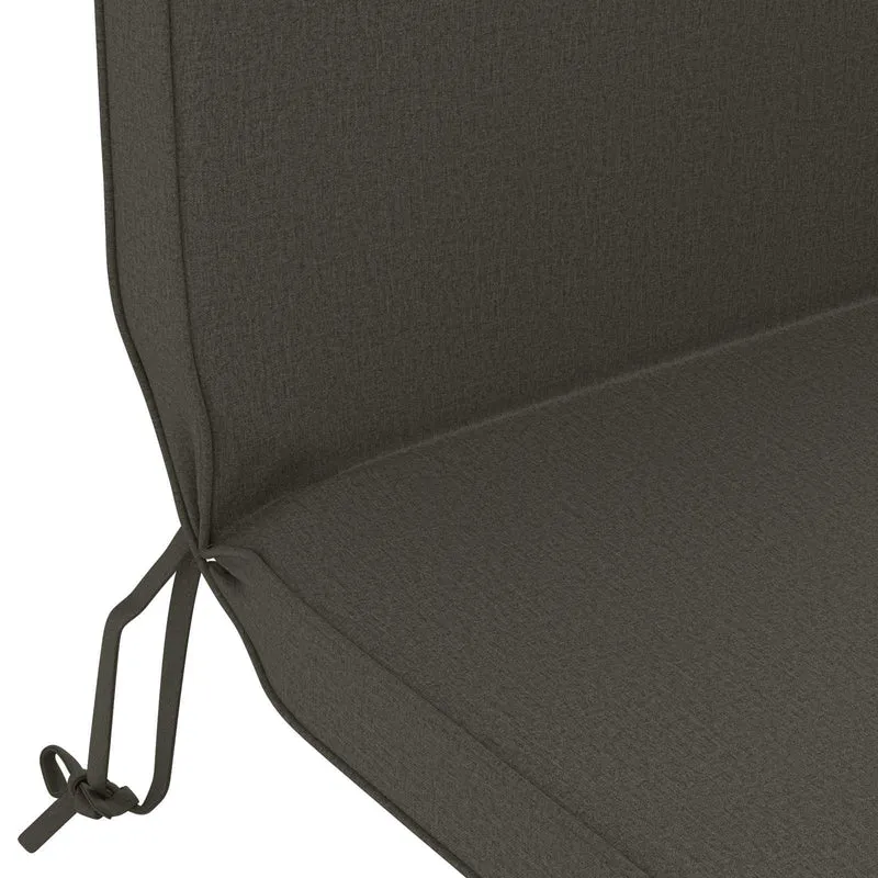 Adirondack Chair Cushion 100% Polyester Anthracite