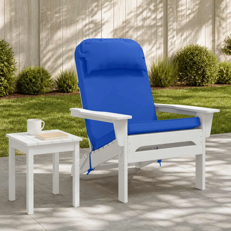 Adirondack Chair Cushion 100% Polyester Royal Blue
