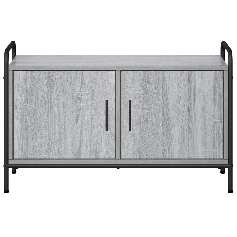 TV Cabinet 79.5 x 33 x 50 cm Grey Sonoma Engineered Wood