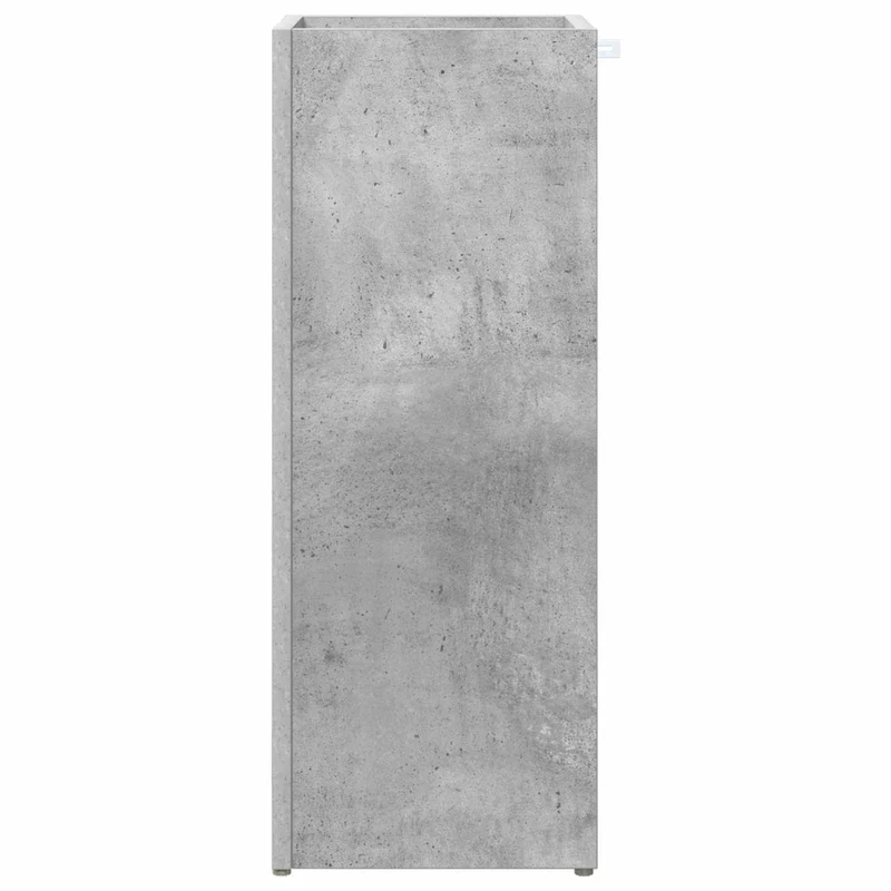 Umbrella Stand Concrete Grey 25 x 24.5 x 64 cm Engineered Wood