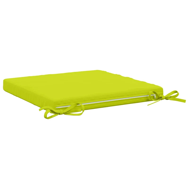 Seat Cushions SOEST 4 pcs 100% Polyester Bright Green