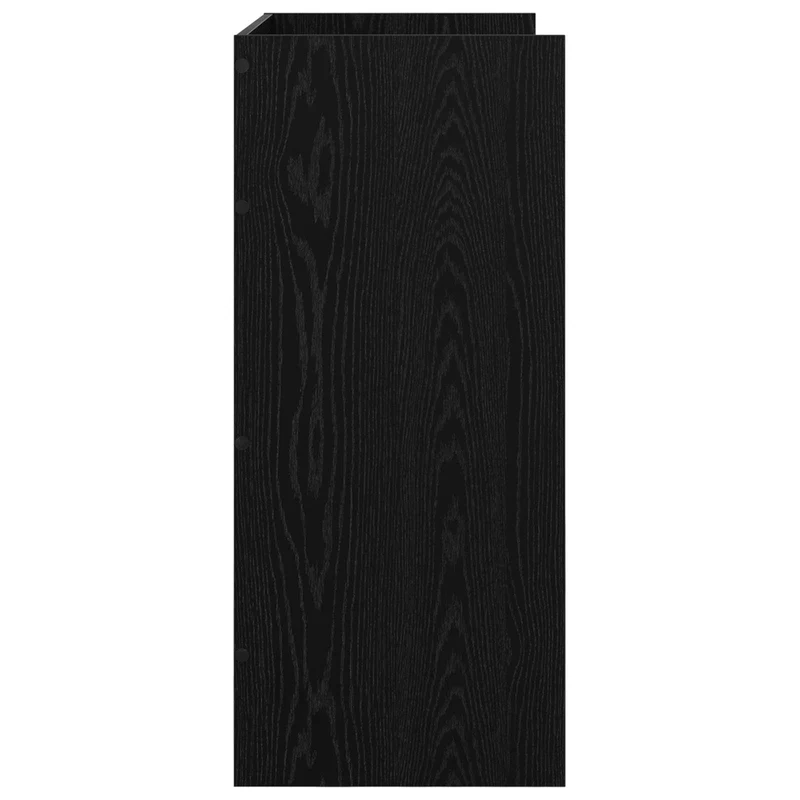 DJ Table Black Oak 82 x 45 x 102 cm Engineered Wood