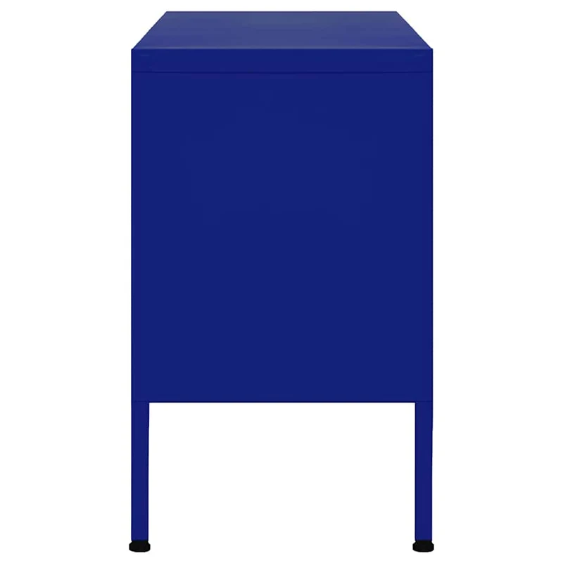 TV Cabinet Navy Blue 105x35x50 cm Steel