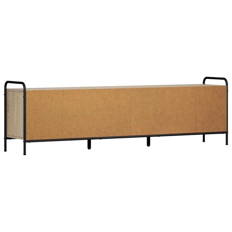 TV Cabinet 167.5 x 33 x 50 cm Sonoma Oak Engineered Wood