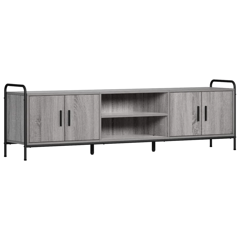 TV Cabinet 167.5 x 33 x 50 cm Grey Sonoma Engineered Wood