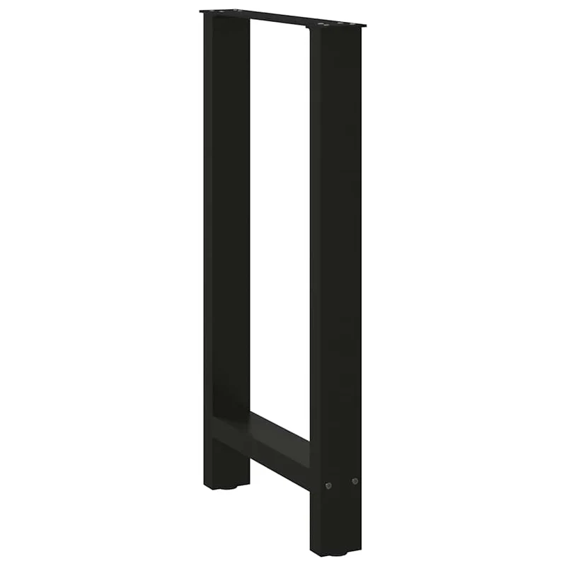 Bar Table Legs Black 2 pcs 40x(90-91) cm Steel