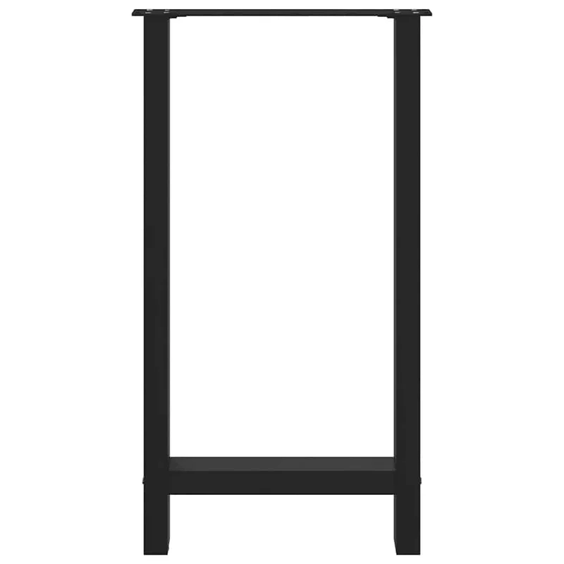 Bar Table Legs Black 2 pcs 40x(90-91) cm Steel