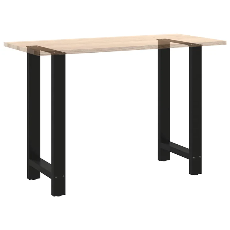 Bar Table Legs Black 2 pcs 40x(90-91) cm Steel