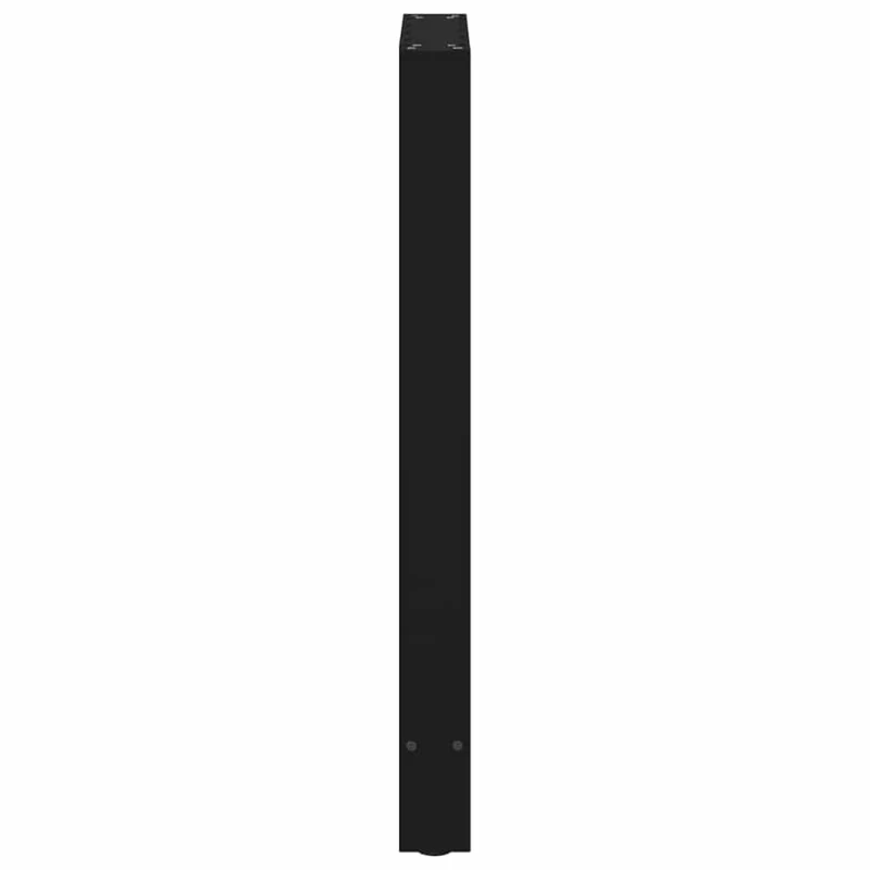 Bar Table Legs Black 2 pcs 50x(90-91) cm Steel