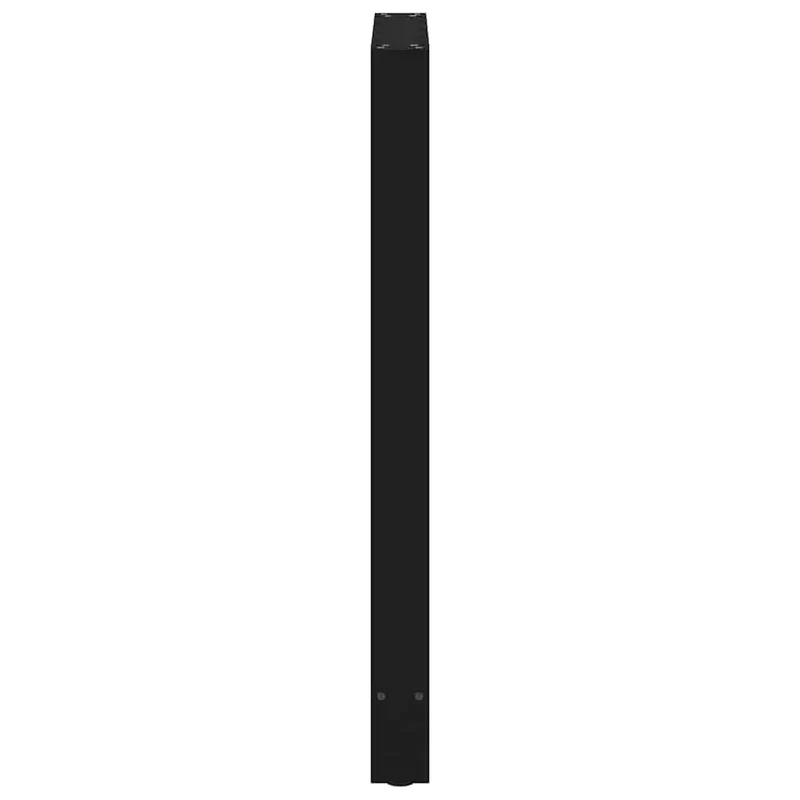Bar Table Legs Black 2 pcs 60x(100-101) cm Steel