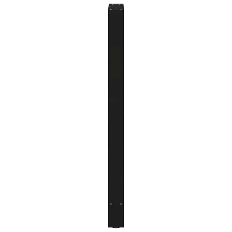 Bar Table Legs Black 2 pcs 40x(110-111) cm Steel