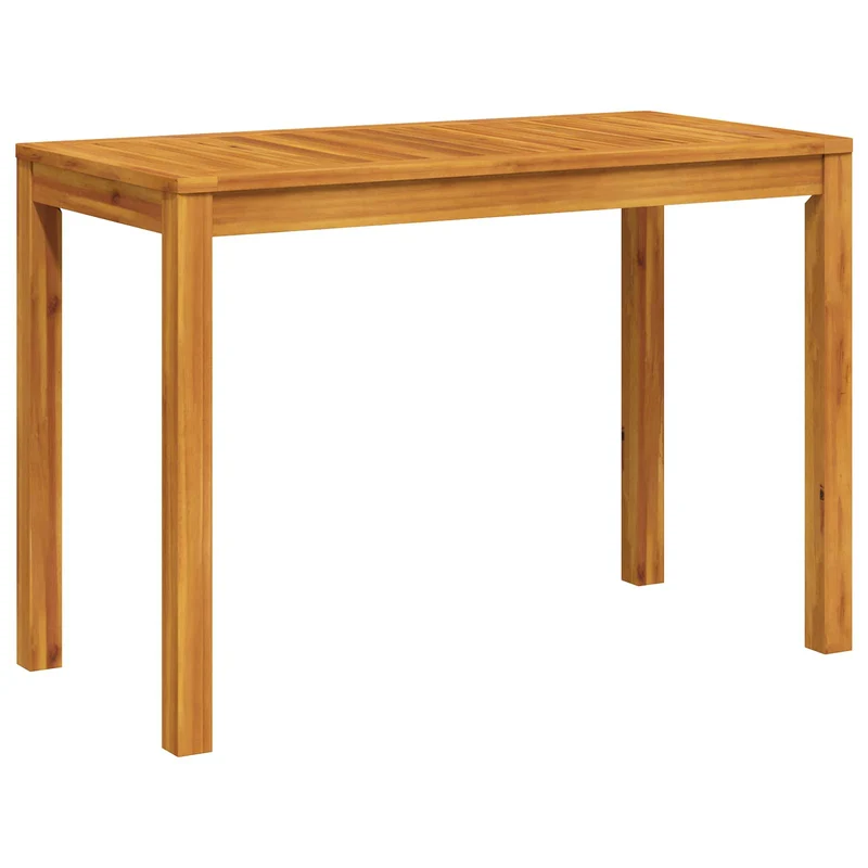 Garden Dining Set Natural Solid Acacia Wood