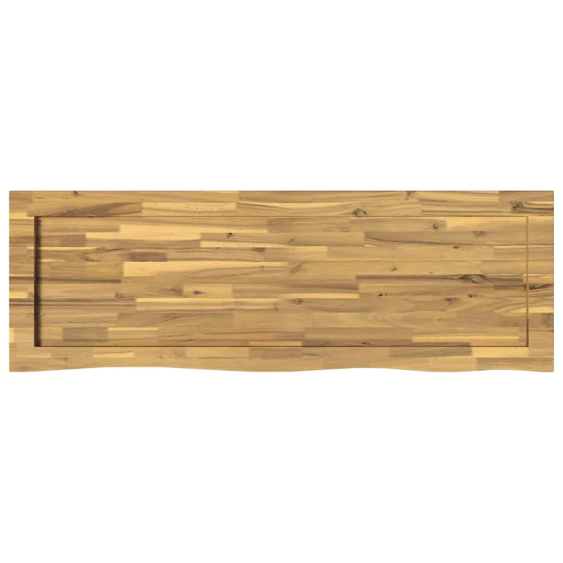 Live Edge Table Top 120 x 60 x 3.2 cm Rectangular