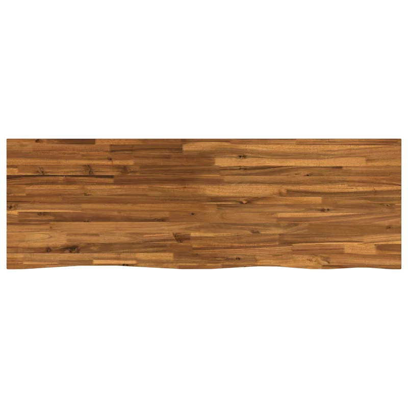 Live Edge Table Top 130 x 60 x 3.2 cm Rectangular