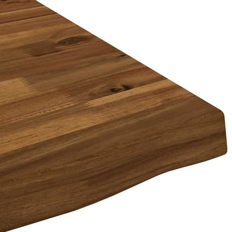 Live Edge Table Top 130 x 60 x 3.2 cm Rectangular