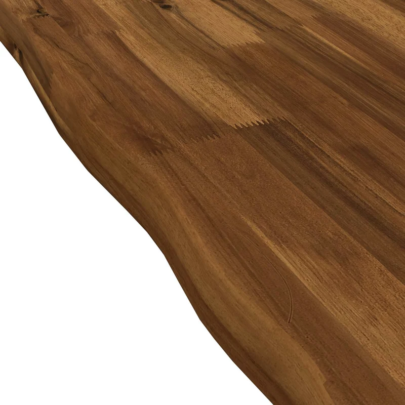 Live Edge Table Top 140 x 60 x 3.2 cm Rectangular
