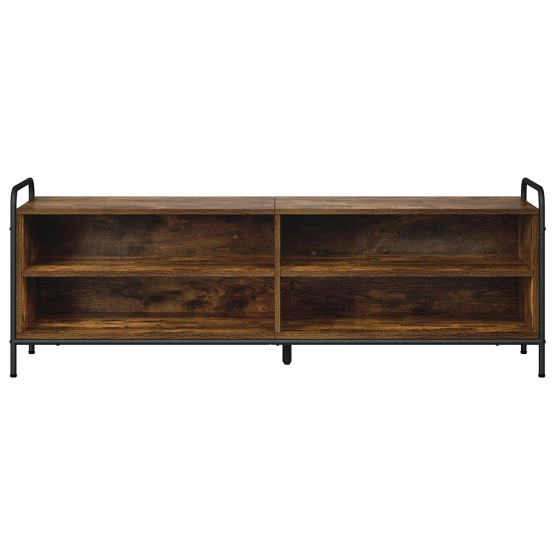 TV Cabinet 140 x 39.5 x 50 cm Smoked Oak Engineered Wood