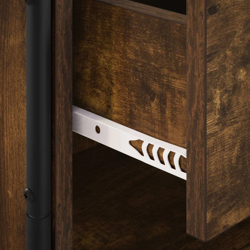 TV Cabinet 60 x 30 x 50 cm Smoked Oak Engineered Wood