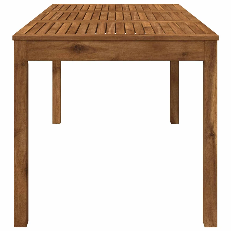 Garden Dinner Table Natural 141 x 80.5 x 75 cm