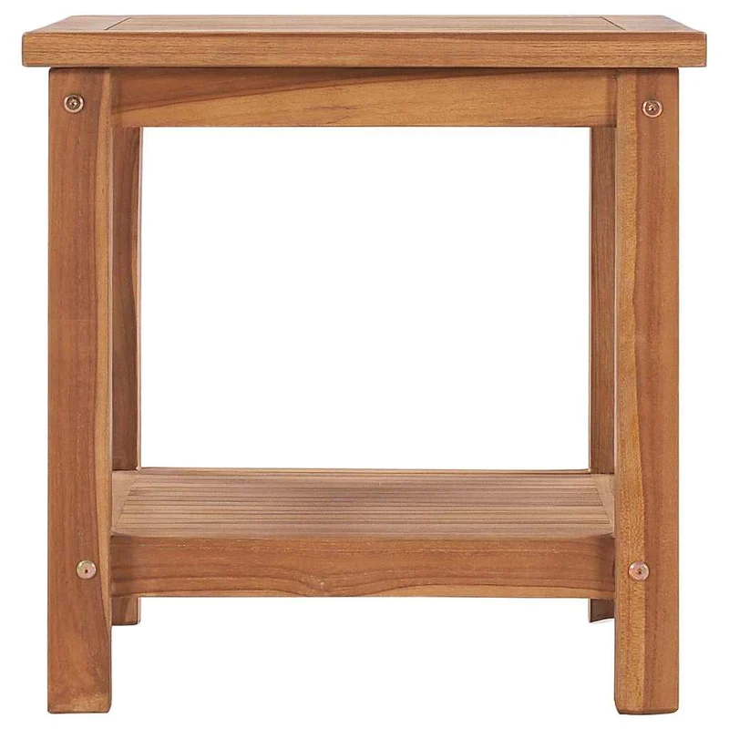 48979 vidaXL Coffee Table 45x45x45 cm Solid Teak Wood