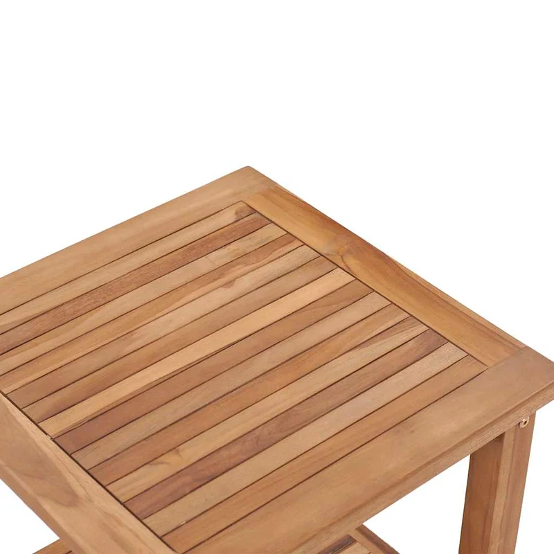 48979 vidaXL Coffee Table 45x45x45 cm Solid Teak Wood