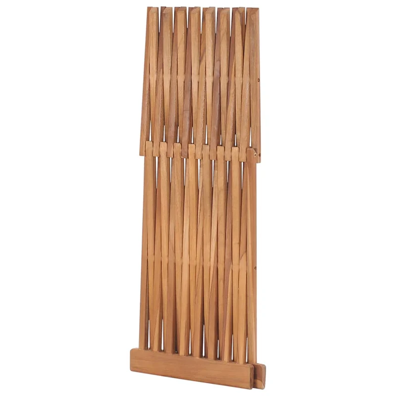 48992 vidaXL Folding Stool 40x32x45 cm Solid Teak Wood