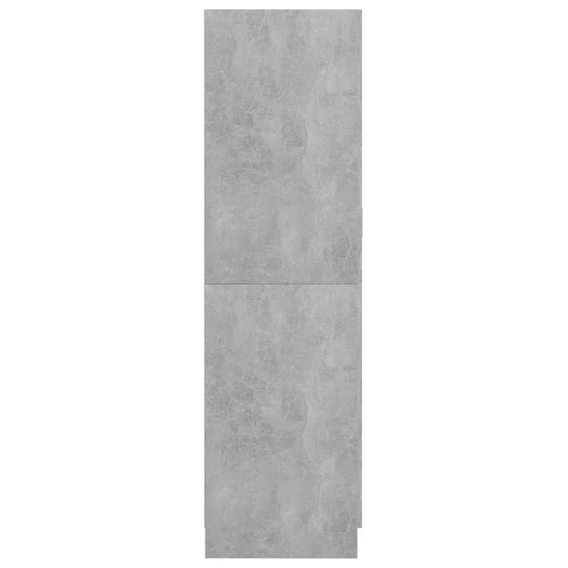 803438 vidaXL Wardrobe Concrete Grey 82,5x51,5x180 cm Engineered Wood