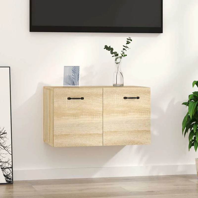 Wall Cabinet Sonoma Oak 60x36,5x35 cm Engineered Wood